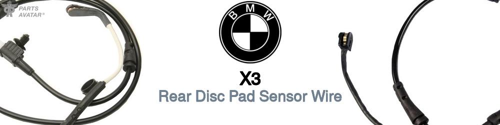 Discover BMW X3 Brake Wear Sensors For Your Vehicle