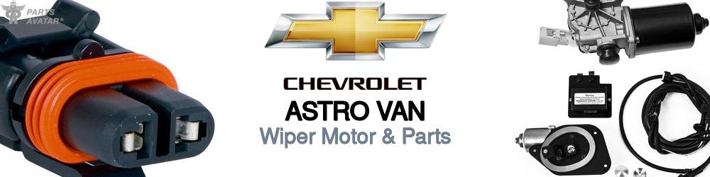 Discover Chevrolet Astro van Wiper Motor Parts For Your Vehicle