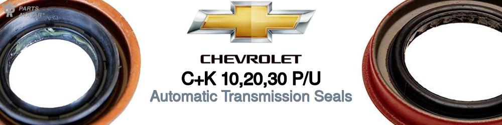 Discover Chevrolet C+k 10,20,30 p/u Transmission Seals For Your Vehicle