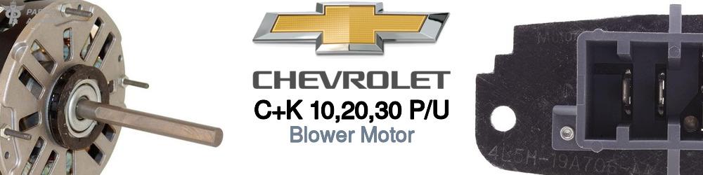 Discover Chevrolet C+k 10,20,30 p/u Blower Motors For Your Vehicle