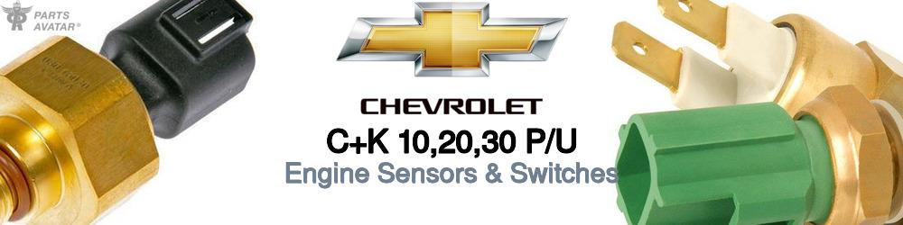 Discover Chevrolet C+k 10,20,30 p/u Engine Sensors For Your Vehicle