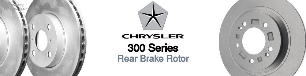 Discover Chrysler 300 series Rear Brake Rotors For Your Vehicle