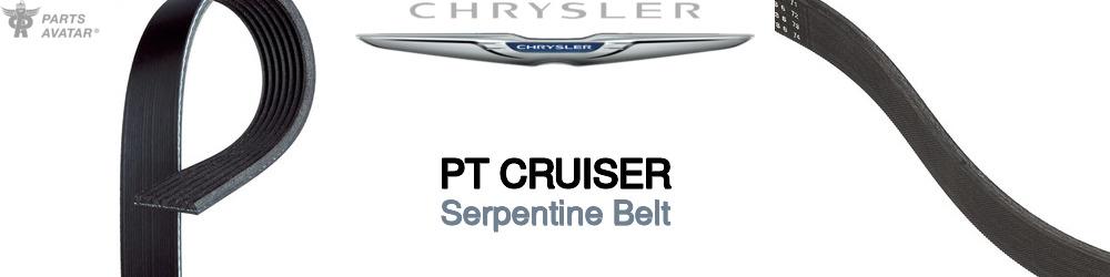 Discover Chrysler Pt cruiser Serpentine Belts For Your Vehicle