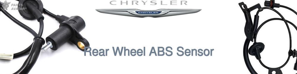 Discover Chrysler ABS Sensors For Your Vehicle