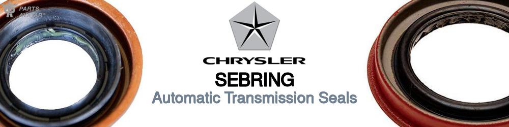 Discover Chrysler Sebring Transmission Seals For Your Vehicle