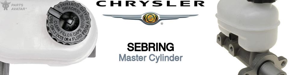 Discover Chrysler Sebring Master Cylinders For Your Vehicle