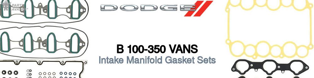 Discover Dodge B 100-350 vans Intake Manifold Components For Your Vehicle