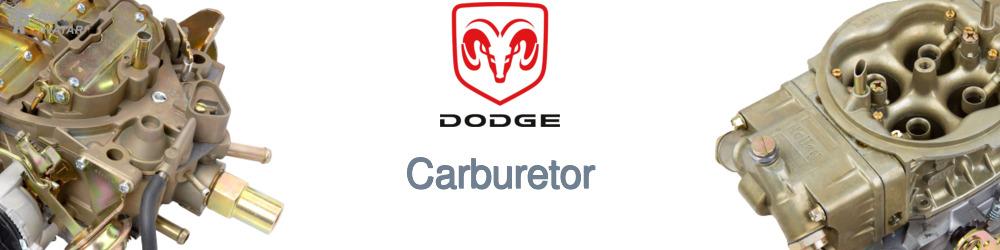 Discover Dodge Carburetors For Your Vehicle