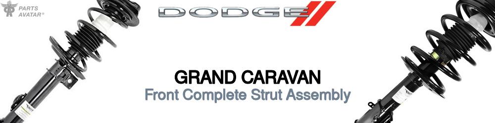 Discover Dodge Grand caravan Front Strut Assemblies For Your Vehicle