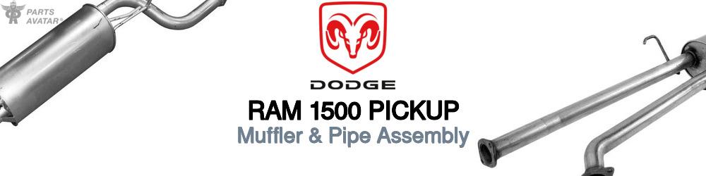 Discover Dodge Ram 1500 pickup Muffler and Pipe Assemblies For Your Vehicle