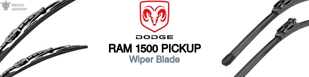 Discover Dodge Ram 1500 pickup Wiper Blades For Your Vehicle