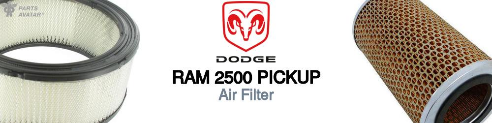 Discover Dodge Ram 2500 pickup Air Intakes For Your Vehicle