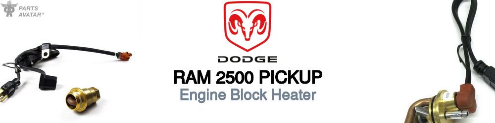 Discover Dodge Ram 2500 pickup Engine Block Heaters For Your Vehicle