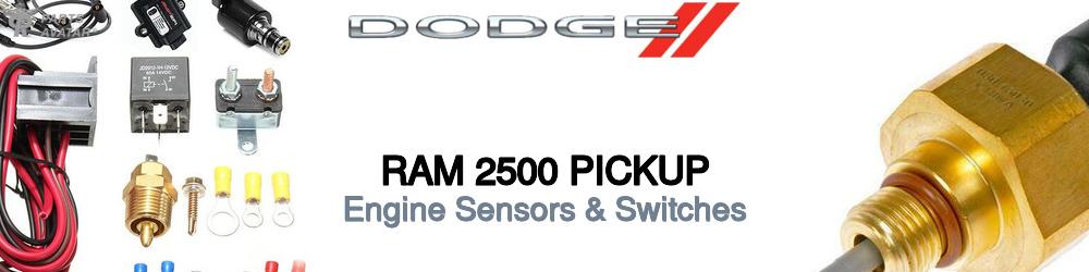 Discover Dodge Ram 2500 pickup Engine Sensors For Your Vehicle