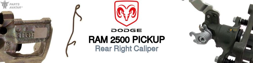 Discover Dodge Ram 2500 pickup Rear Brake Calipers For Your Vehicle