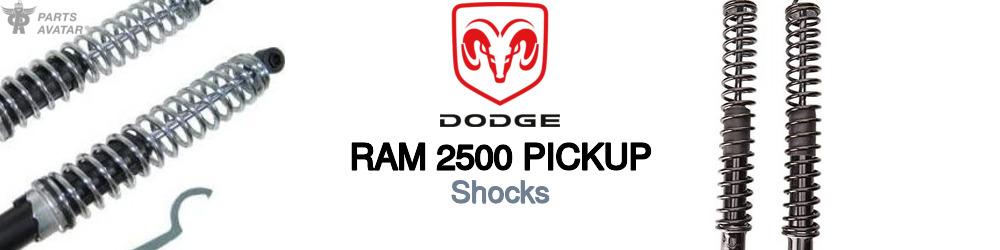 Discover Dodge Ram 2500 pickup Rear Shocks For Your Vehicle