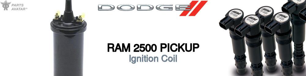 Discover Dodge Ram 2500 pickup Ignition Coils For Your Vehicle