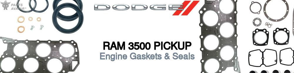 Discover Dodge Ram 3500 pickup Engine Gaskets For Your Vehicle