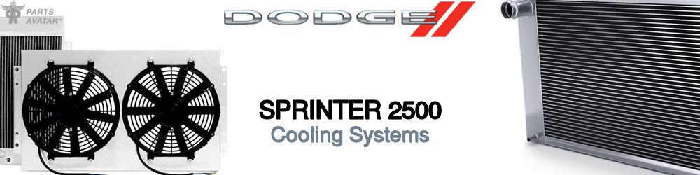 Discover Dodge Sprinter 2500 Cooling Systems For Your Vehicle