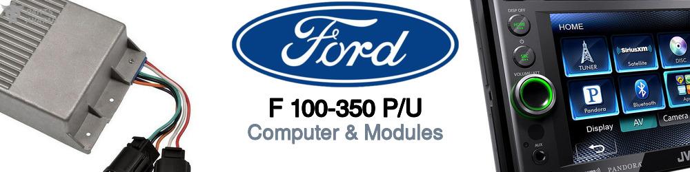 Discover Ford F 100-350 p/u Ignition Electronics For Your Vehicle