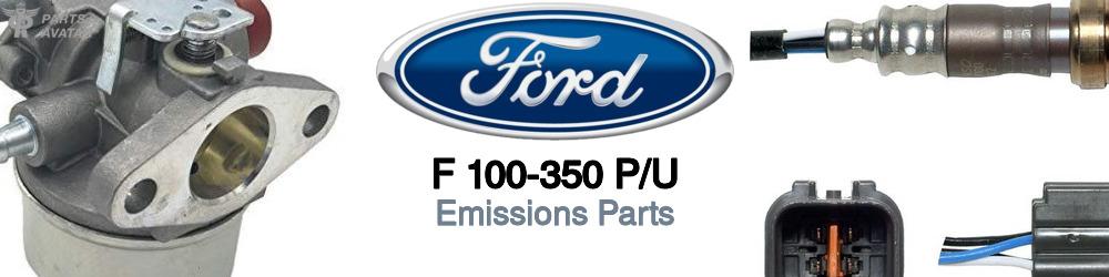 Discover Ford F 100-350 p/u Emission Parts For Your Vehicle