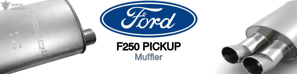 Discover Ford F250 pickup Mufflers For Your Vehicle