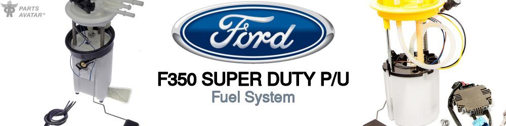 Discover Ford F350 super duty p/u Fuel Filters For Your Vehicle