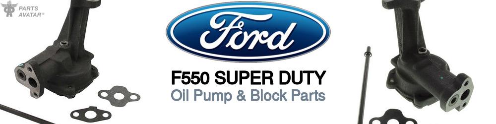 Discover Ford F550 super duty Oil Pumps For Your Vehicle