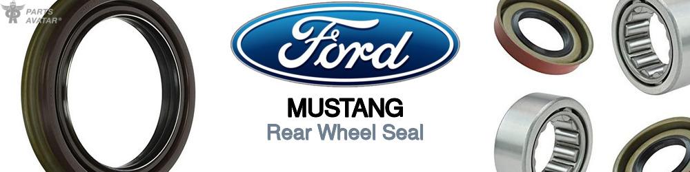 Discover Ford Mustang Rear Wheel Bearing Seals For Your Vehicle