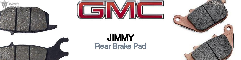 Discover Gmc Jimmy Rear Brake Pads For Your Vehicle