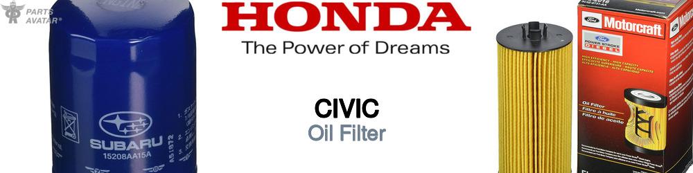 Discover Honda Civic Engine Oil Filters For Your Vehicle