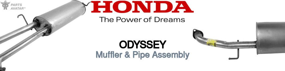 Discover Honda Odyssey Muffler and Pipe Assemblies For Your Vehicle