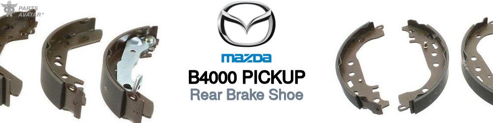 Discover Mazda B4000 pickup Rear Brake Shoe For Your Vehicle