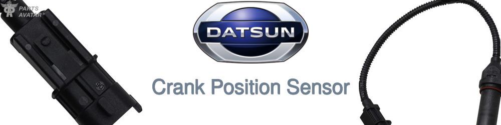 Discover Nissan datsun Crank Position Sensors For Your Vehicle