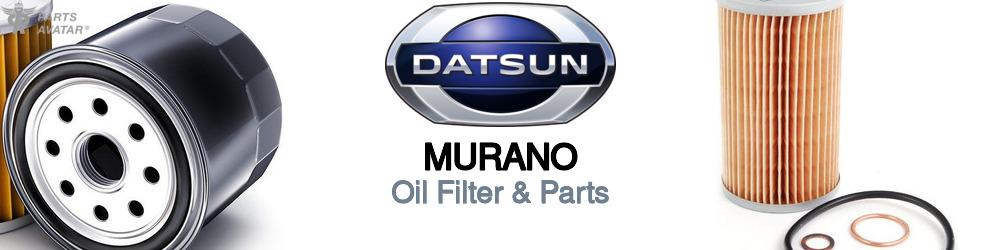 Discover Nissan datsun Murano Engine Oil Filters For Your Vehicle