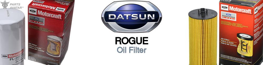 Discover Nissan datsun Rogue Engine Oil Filters For Your Vehicle