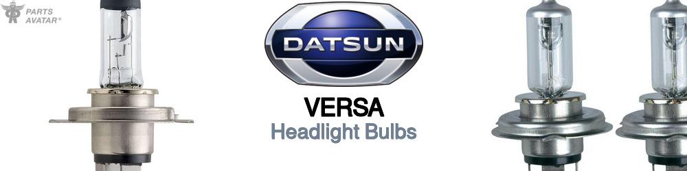 Discover Nissan datsun Versa Headlight Bulbs For Your Vehicle