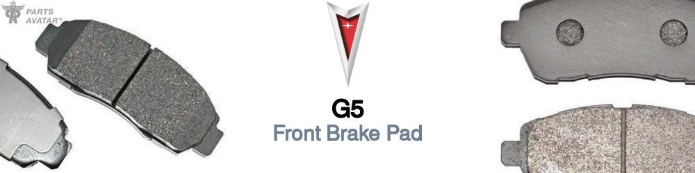 Discover Pontiac G5 Front Brake Pads For Your Vehicle