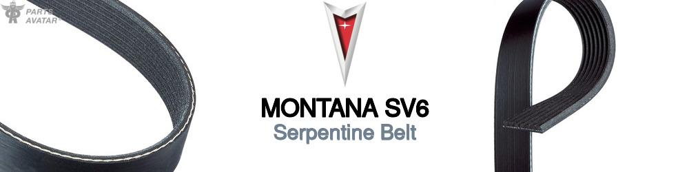 Discover Pontiac Montana sv6 Serpentine Belts For Your Vehicle