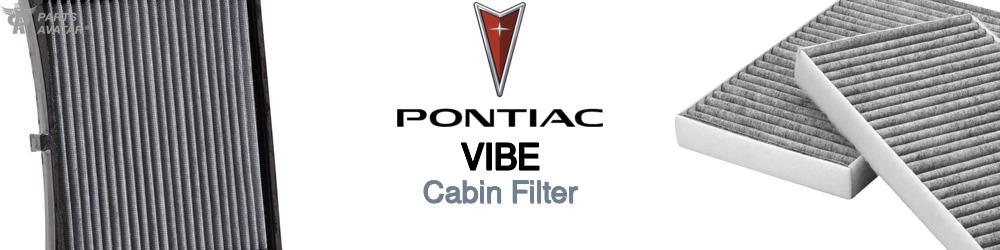 Discover Pontiac Vibe Cabin Air Filters For Your Vehicle