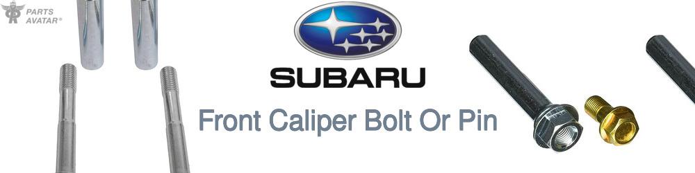 Discover Subaru Caliper Guide Pins For Your Vehicle