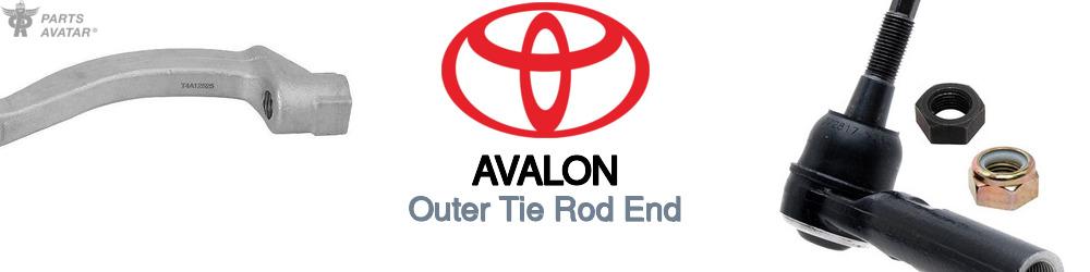 Discover Toyota Avalon Outer Tie Rods For Your Vehicle