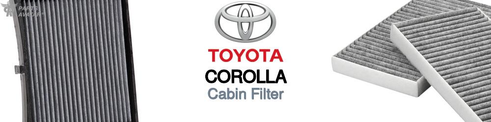 Discover Toyota Corolla Cabin Air Filters For Your Vehicle