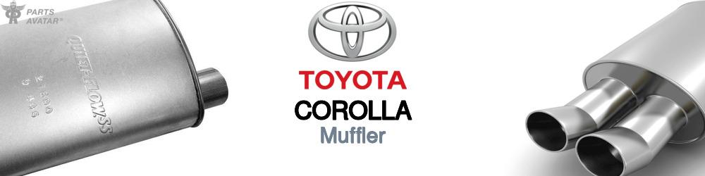 Discover Toyota Corolla Mufflers For Your Vehicle