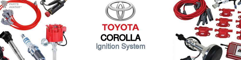 Discover Toyota Corolla Ignition Switches and Sensors For Your Vehicle