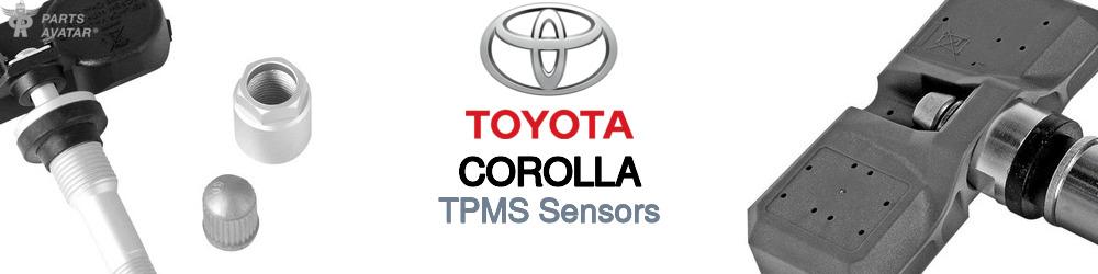 Discover Toyota Corolla TPMS Sensors For Your Vehicle