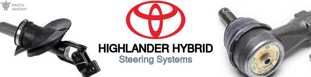 Discover Toyota Highlander hybrid Steering For Your Vehicle