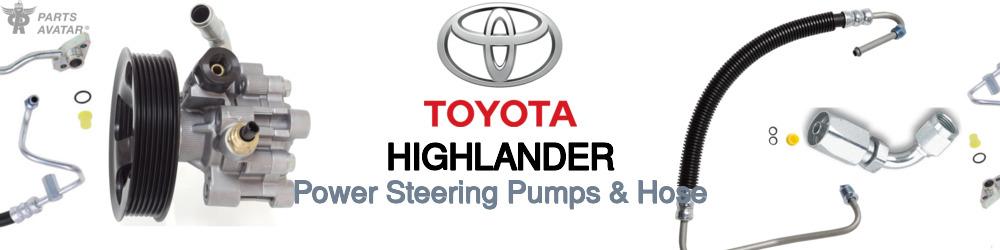 Discover Toyota Highlander Power Steering Pressure Hoses For Your Vehicle