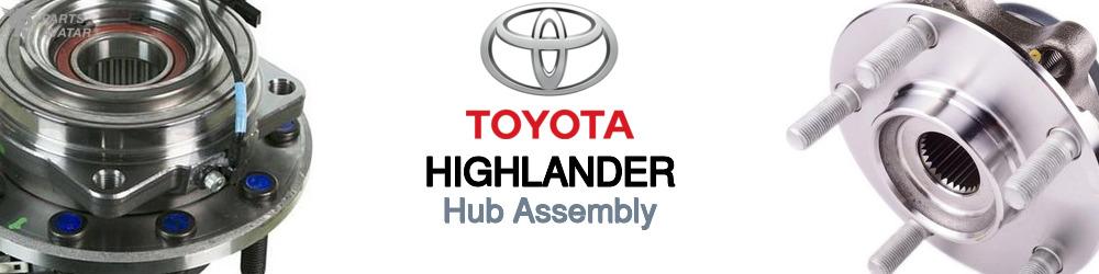 Discover Toyota Highlander Front Wheel Bearings For Your Vehicle