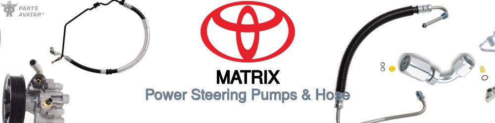 Discover Toyota Matrix Power Steering Pressure Hoses For Your Vehicle